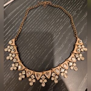 Joe Fresh Gold and Cream Necklace